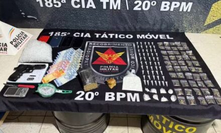 Trio é preso por envolvimento com o tráfico de drogas no bairro São Cristóvão, em Pouso Alegre, MG