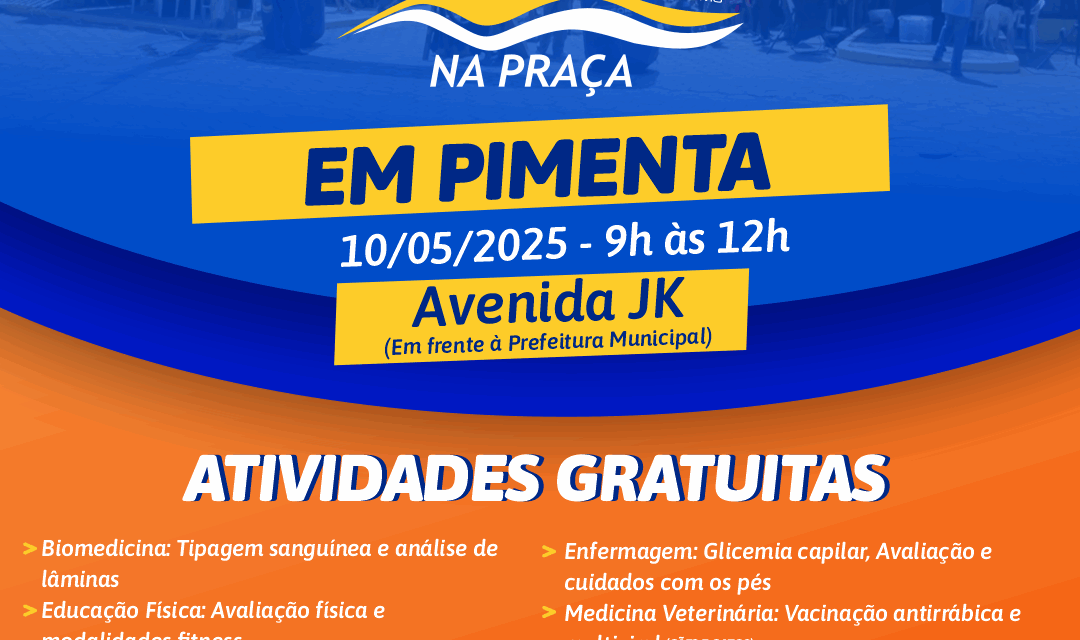 Centro Universitário realizará “Unifor na Praça” em Pimenta