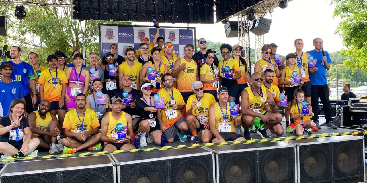 Equipe sol nascente brilha em corrida e representa a cidade em grandes desafios