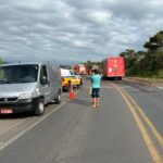 Acidente é registrado na BR-354, próximo à “curva da morte”, em Formiga
