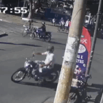 Homem fica ferido após acidente envolvendo moto e bicicleta no Centro de Formiga