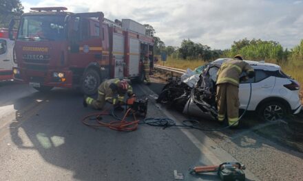 Corpo de Bombeiros divulga informações sobre acidente próximo à ‘’curva da morte’’