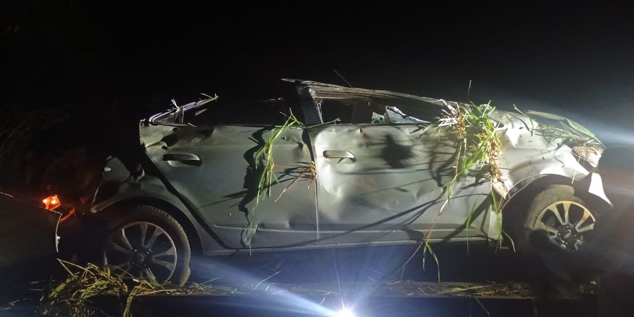 Homem morre após perder o controle do veículo na MG-050, em Pedra do Indaiá