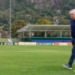 ‘É perfeito para treinar, descansar e se recuperar’, diz Ancelotti em visita à Granja Comary