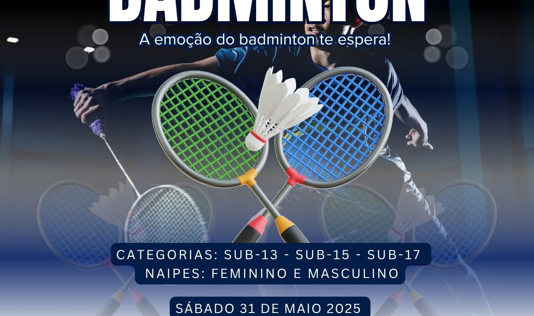 Prefeitura de Formiga promove a 1ª Copa Areias Brancas de Badminton – Disputas Individuais