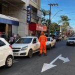 Bombeiros realiza blitz educativa sobre segurança no trânsito
