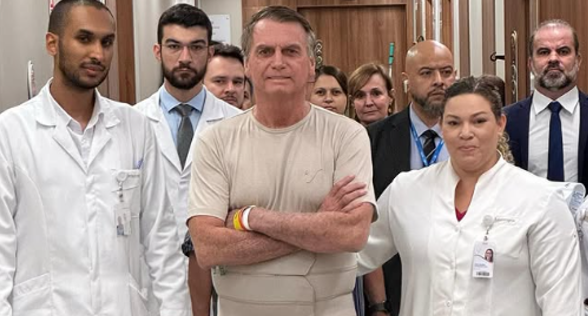 Bolsonaro diz que terá alta neste domingo