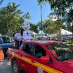 Corpo de Bombeiros participa de evento da Campanha Nacional de Vacinação, em Formiga