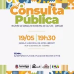 Cultura realizará Consulta Pública para elaboração do Plano de Aplicação de Recursos da PNAB 2025