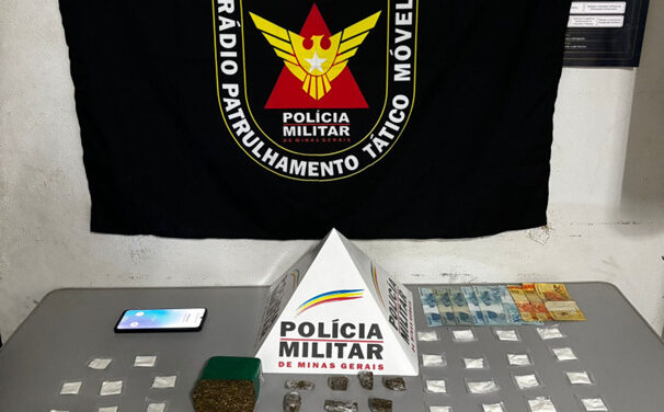 Homem de 58 anos é preso por tráfico de drogas, em Formiga