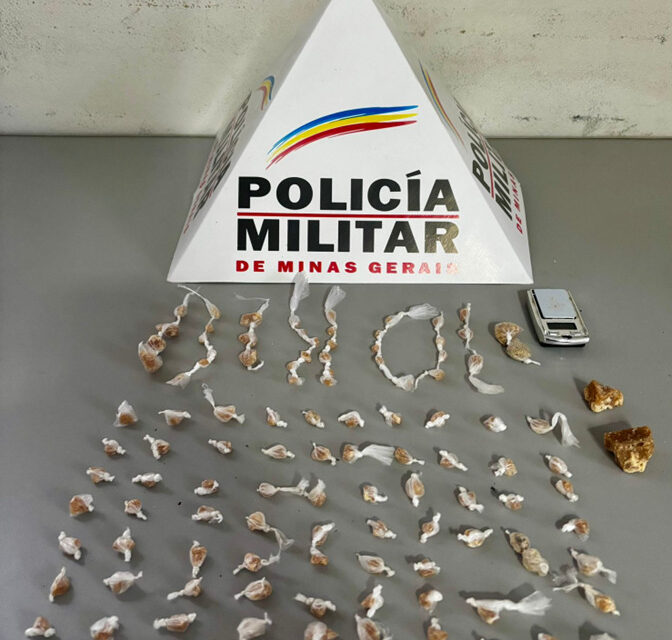 Menor foge da polícia após ser flagrado com drogas no bairro das Oliveiras, em Formiga