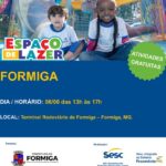 Formiga receberá o “Espaço de Lazer” no dia 6 de junho
