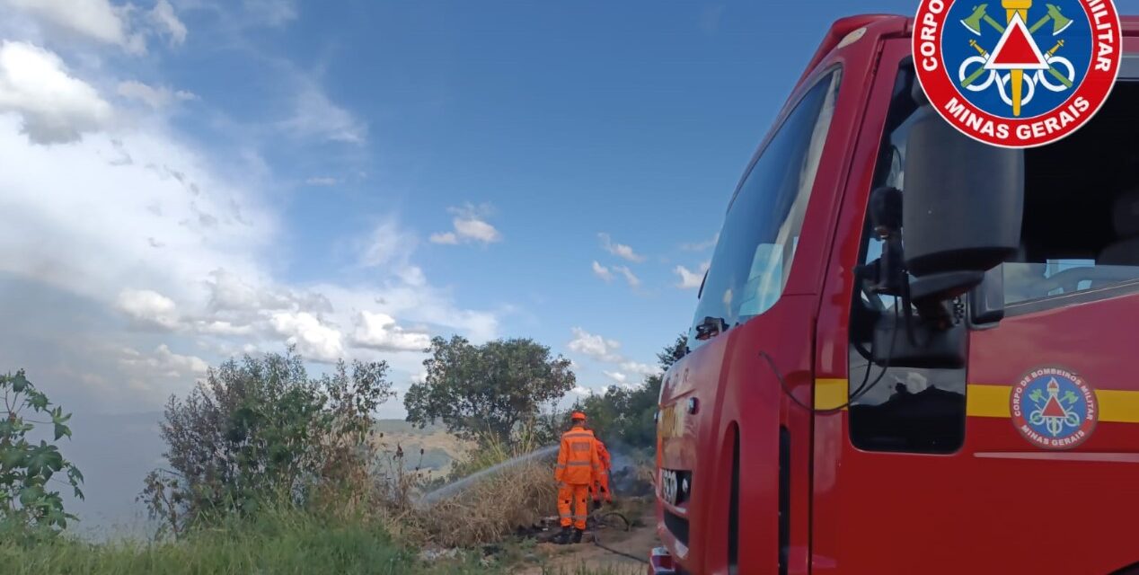Incêndio é registrado no Tino Pereira, em Formiga