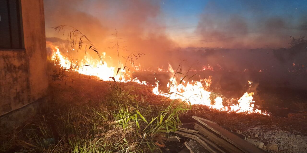 Incêndio foi registrado, em Arcos