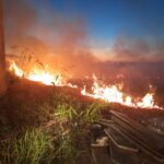 Incêndio foi registrado em Arcos