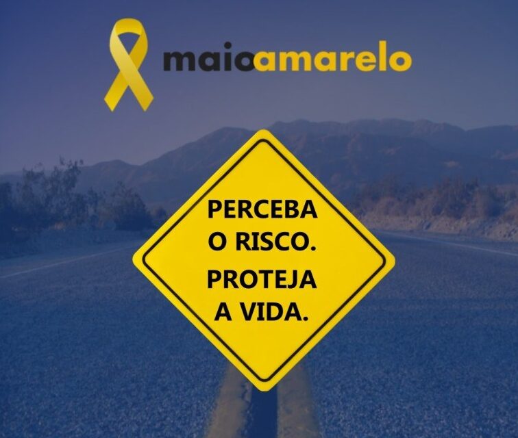Polícia Militar dá dicas de segurança no trânsito e reforça campanha ‘Maio Amarelo’