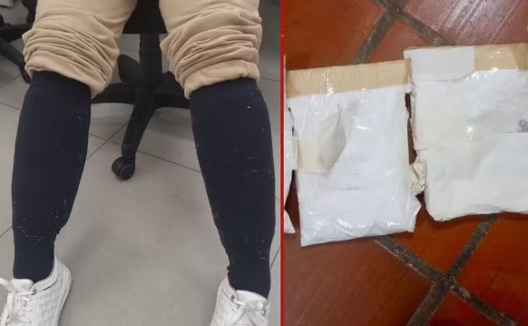Prisão de casal com cocaína escondida em meia no RS levou à investigação de tráfico internacional por aeroportos
