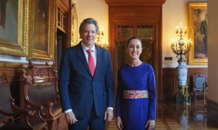 Haddad conversa com presidenta do México sobre relações econômicas