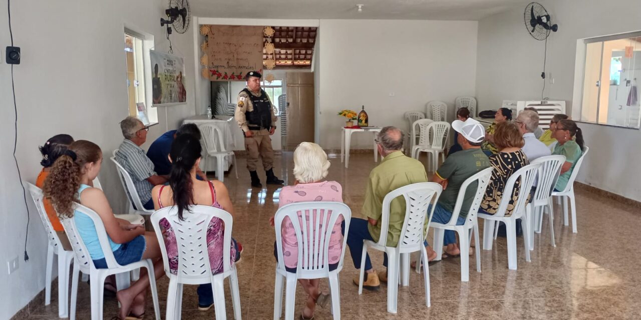 Patrulha Rural do 63º BPM promove reunião de proteção preventiva em Cunhas
