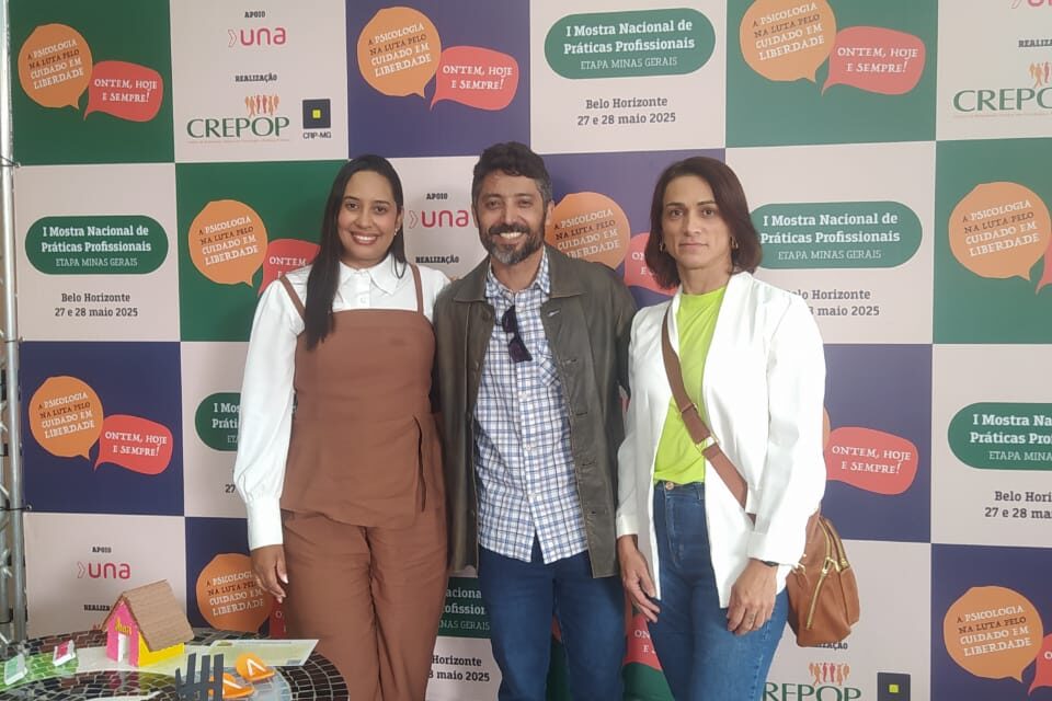 Profissionais de Saúde Mental de Formiga participam da 1ª Mostra Nacional de Práticas em Psicologia