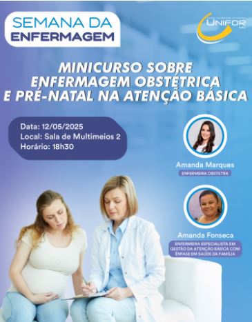Unifor-MG promoverá Semana da Enfermagem 2025