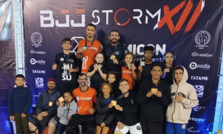 Brilho do Instituto Tatame do Bem: 14 medalhas na 12ª edição do BJJ Storm em Contagem