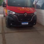 Vítima é socorrida por Bombeiros após apresentar quadro de dispneia, em Arcos
