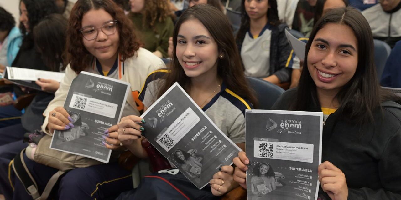 Estudantes do ensino médio da rede estadual têm até sexta-feira (6/6) para se inscrever no Enem 2025