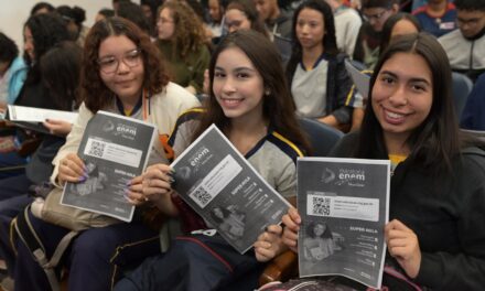 Estudantes do ensino médio da rede estadual têm até sexta-feira (6/6) para se inscrever no Enem 2025