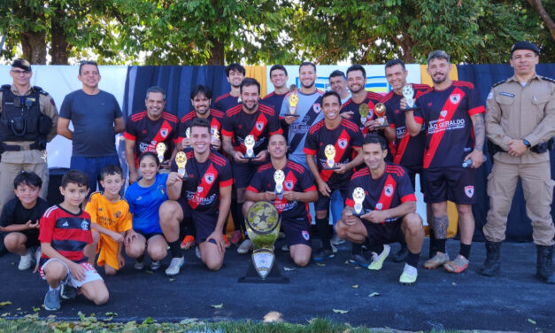 Polícia Militar realiza encerramento de torneio de futebol em comemoração aos 10 anos do 63º BPM