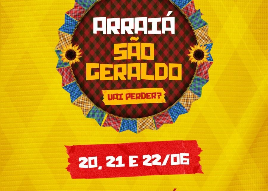 Paróquia São Geraldo realizará festa junina com shows e comidas típicas em Formiga