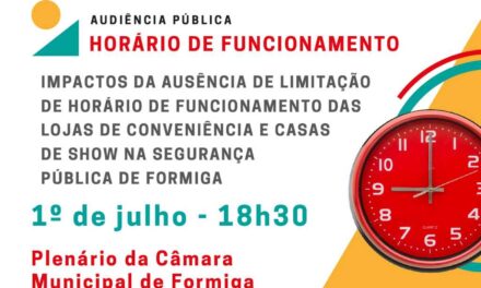Funcionamento de lojas de conveniência e casas de show será discutido em audiência pública
