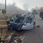 Três adultos e uma criança de 2 anos morrem após acidente na BR-262, em Minas
