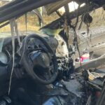 Incêndio em carro mobiliza bombeiros em Divinópolis