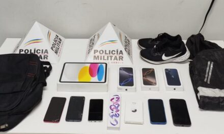 Casal é preso suspeito de furtar iPhones de loja para vendê-los na internet em MG
