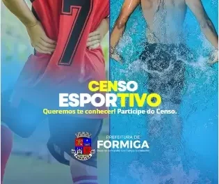 Formiga promove Censo Esportivo Municipal para valorizar atletas e fortalecer políticas públicas