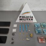 Três são presos suspeitos por tráfico de drogas no Geraldo Veloso, em Formiga
