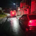 Incêndio em veículo foi registrado no bairro Serra Verde