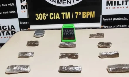 Polícia Militar apreende drogas durante operação em Lagoa da Prata