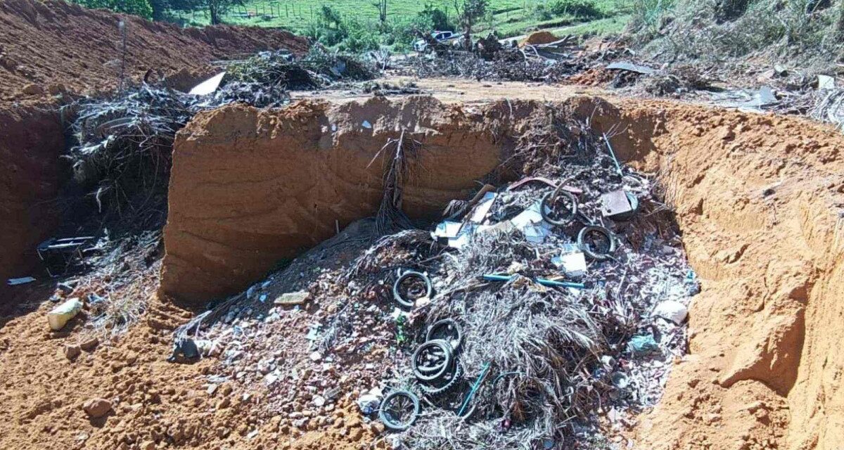 MG: cidade é multada em mais de R$ 400 mil por descarte irregular de lixo
