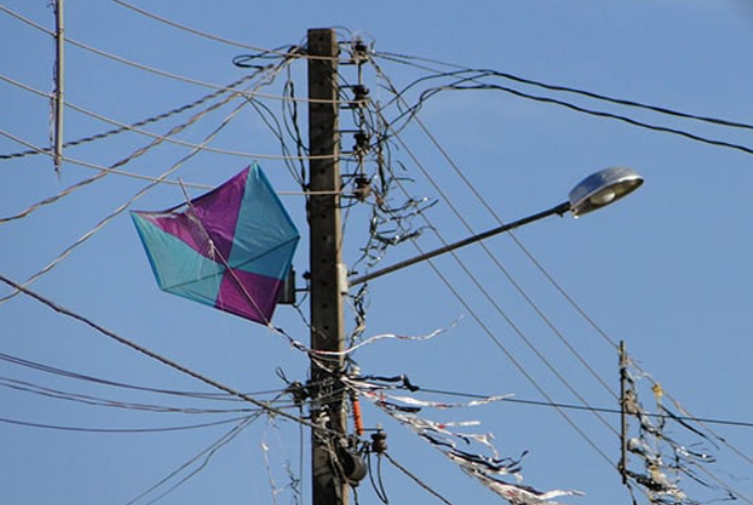Cemig alerta para o risco de empinar pipas próximo à rede elétrica