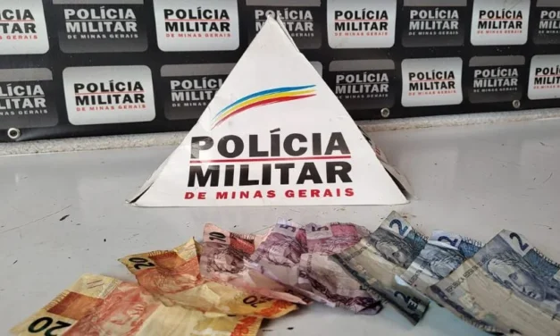PM prende suspeito de furto em loja no Centro de Divinópolis