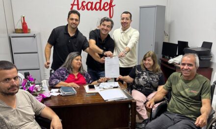Sandrinho da Looping viabiliza R$ 100 mil reais para a ASADEF