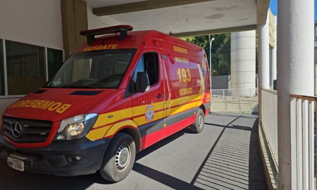Vítima de crise convulsiva é socorrida no bairro Alvorada, em Formiga