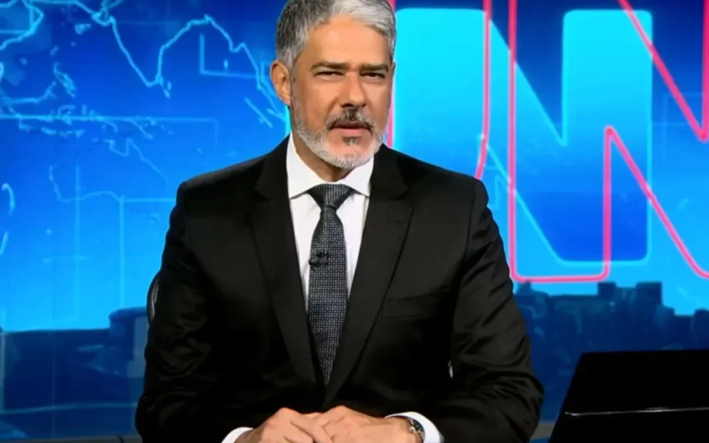 William Bonner já tem data certa para voltar à bancada do Jornal Nacional