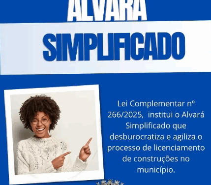 Formiga agiliza licenciamento de obras com novo Alvará Simplificado
