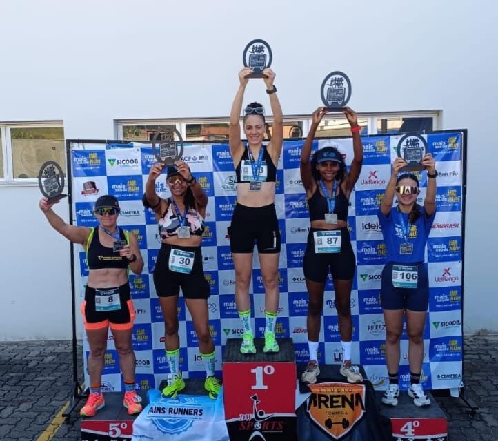 Arena Runners conquista pódios em três provas no fim de semana em Minas Gerais