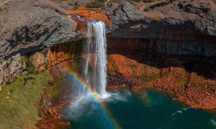 Conheça Salto del Agrio, a cachoeira de fogo de Neuquén, na Patagônia Argentina