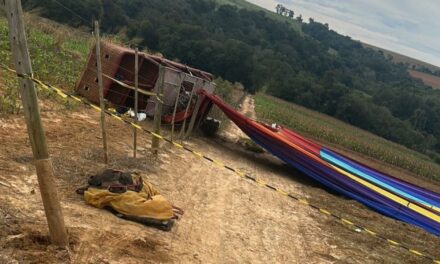 Grupo de excursão do Sul de Minas estava em balão que caiu em SP; uma mulher morreu