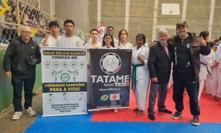 Tatame do Bem participa da 3ª etapa do Campeonato Mineiro de Karatê Interestilos
